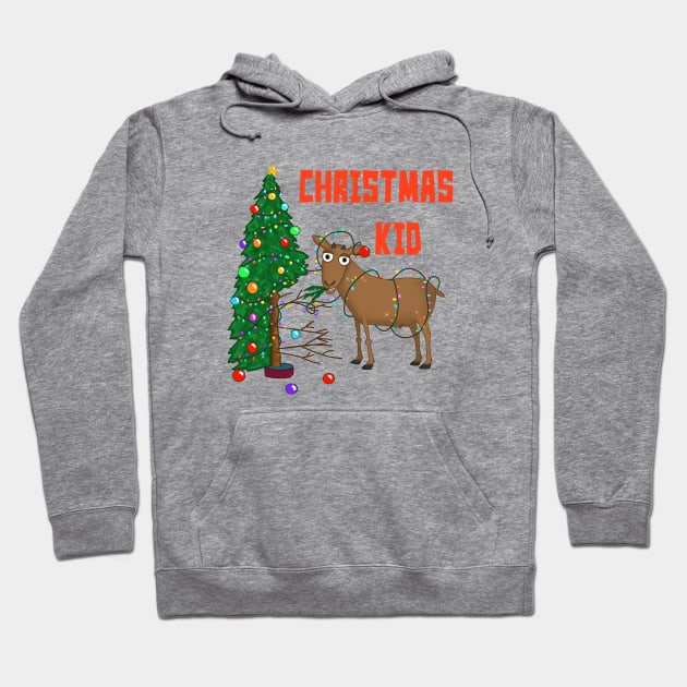 The Christmas Kid Hoodie by ArtsofAll